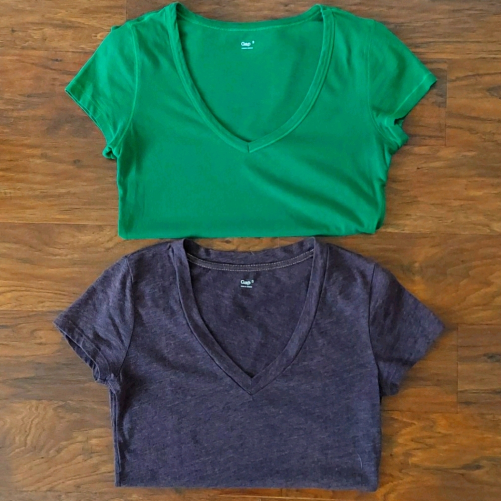 Gap | Bundle of 2 v-neck tees